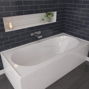 Decina Adatto Inset Bath 1510 by Sink & Bathroom Shop