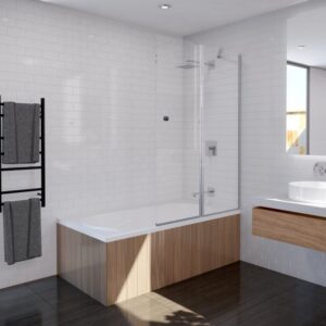 Decina Cascade Fixed & Swing Pivot Panel by Sink & Bathroom Shop