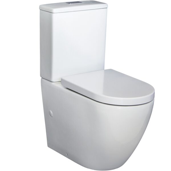 Toilet Suite - Alix Rimless BTW Toilet Suite - Sink & Bathroom Shop