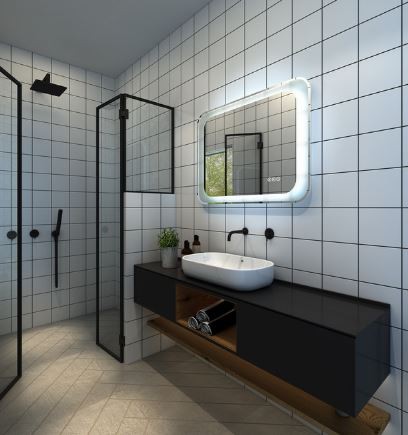 LED Bathroom Mirror by Sink & Bathroom Shop