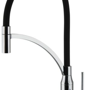 Clove Sink Mixer in Matte Black and Chrome finish by Sink & Bathroom Shop