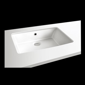 Arto Long Rectangular Undermount Basin 540E - Sink & Bathroom Shop