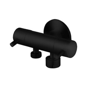 Cistern Cock | Dual Control Mini Matte Black - Sink & Bathroom Shop